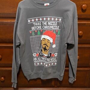 Snoop Dog Holiday Graphic Sweater